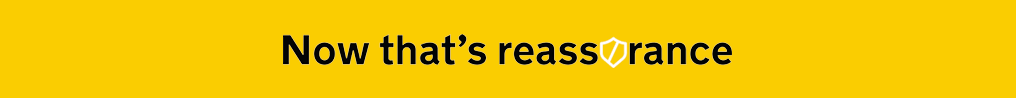 Now that's reassurance